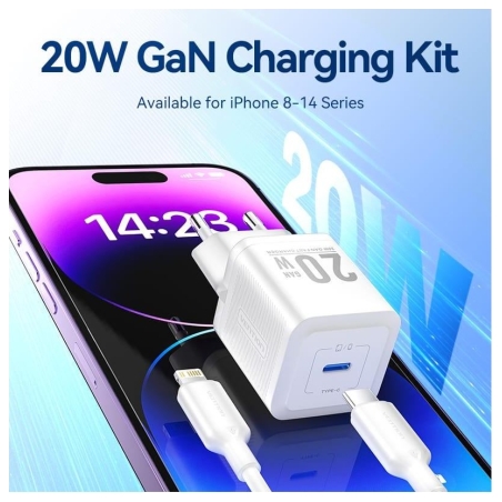Vention MOBILE CHARGER WALL USB-C/20W TZ-FEPW0-EU-02 VENTION