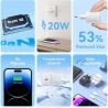 Vention MOBILE CHARGER WALL USB-C/20W TZ-FEPW0-EU-02 VENTION