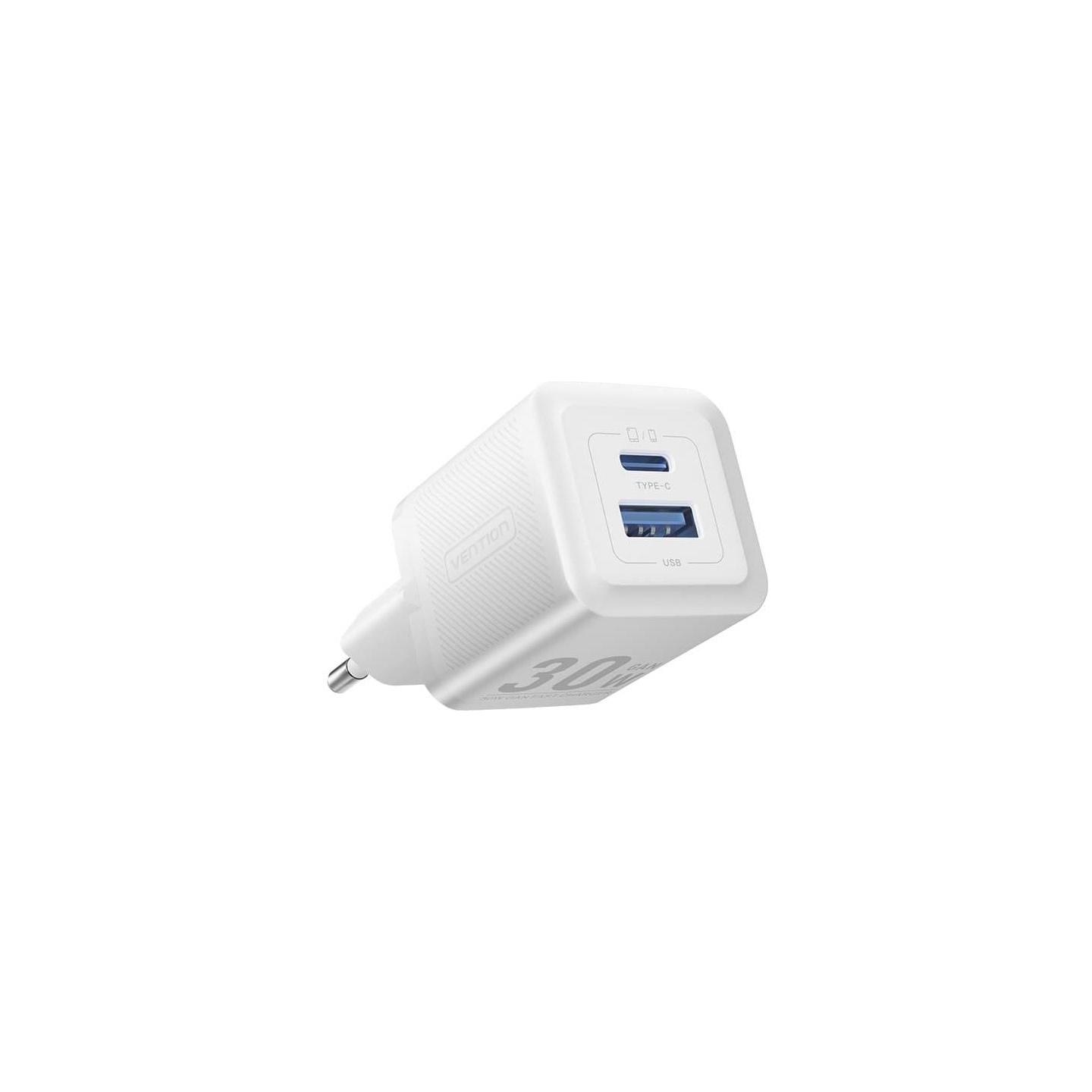 Vention MOBILE CHARGER WALL 30W USB/2P WHITE FEQW0-EU VENTION