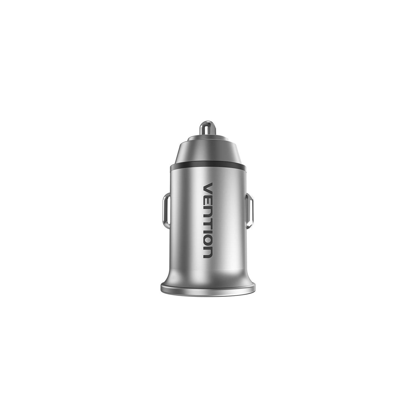 Vention MOBILE CHARGER CAR 30W USB/2P GRAY FFFH0 VENTION