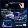 Vention MOBILE CHARGER CAR USB/3P BLACK FFOB0 VENTION