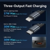 Vention MOBILE CHARGER CAR USB/3P BLACK FFOB0 VENTION