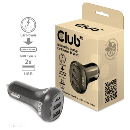 Club3D NB CHARGER CAR/36W CAC-1921 CLUB3D