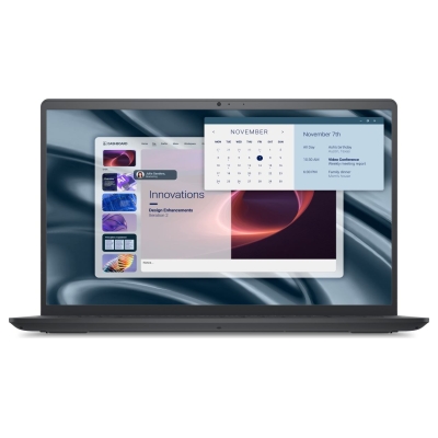 Dell Pro 15 Essential PV15255/ AMD Ryzen 5 7520U/ 8GB/ 512GB SSD/ 15.6" FHD/ WLAN + BT/ US Kb/ W11 Pro/ Carbon Black/ 3yrs Prosu