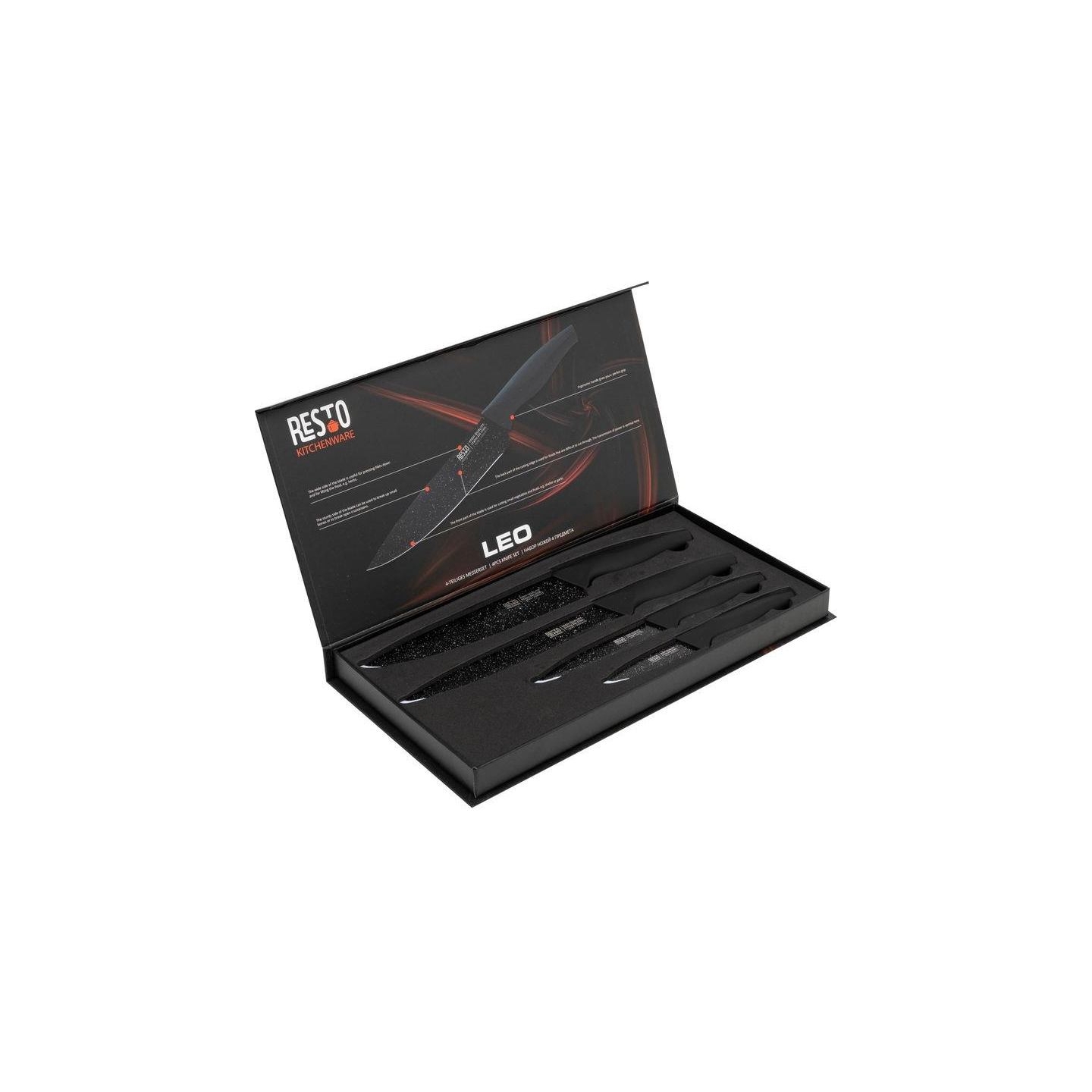 Resto KNIFE SET 4PCS/95504 RESTO