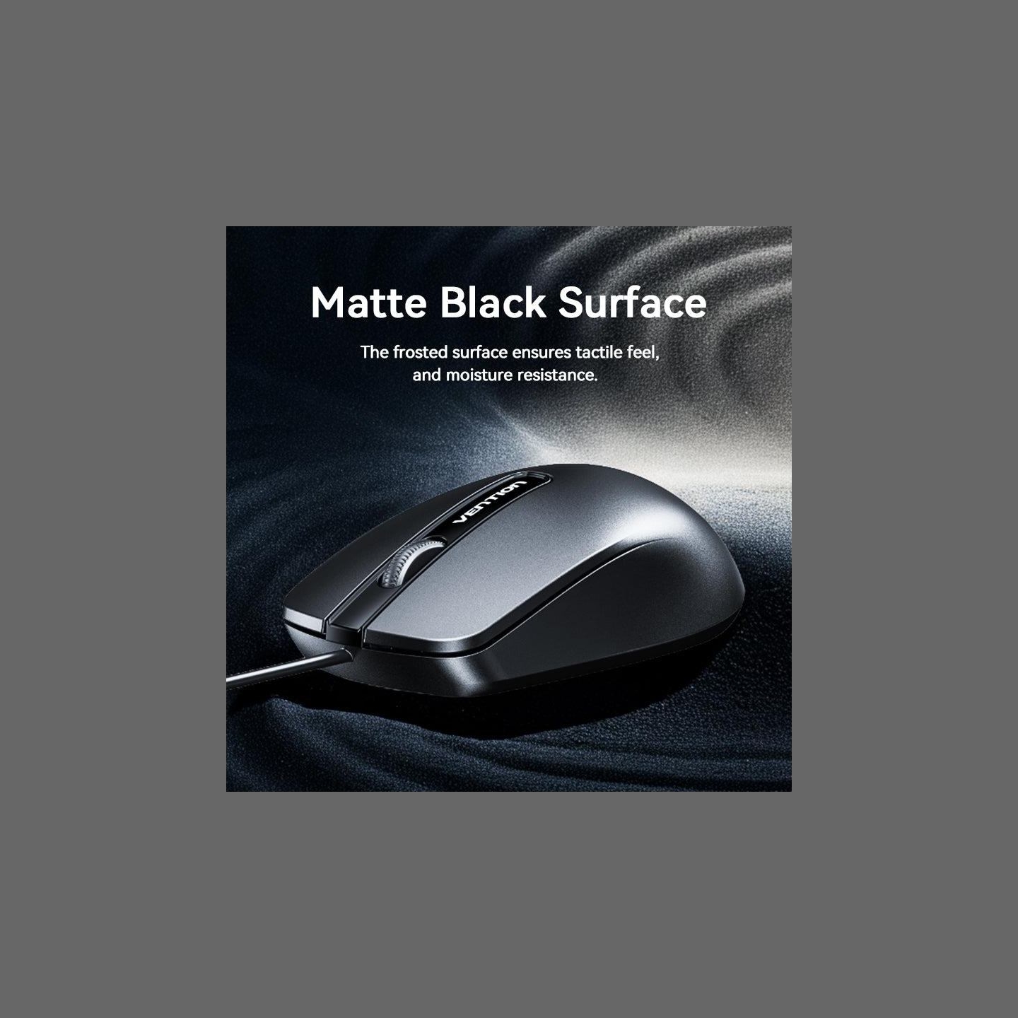 Vention MOUSE USB OPTICAL BLACK/KTABG VENTION