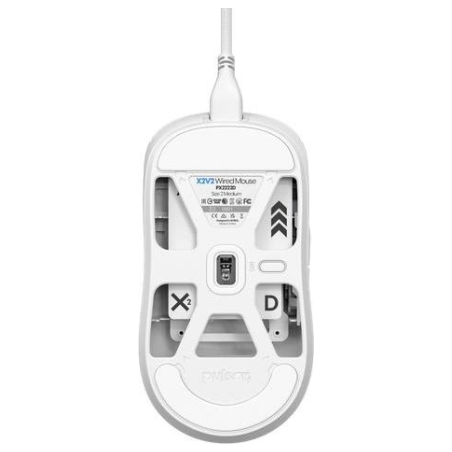 Pulsar MOUSE USB OPTICAL X2/MEDIUM WHITE PX2222D PULSAR