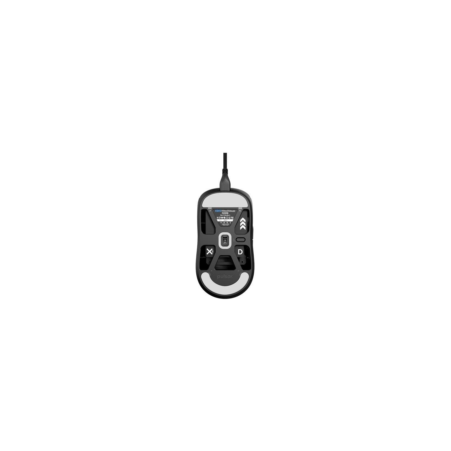 Pulsar MOUSE USB OPTICAL X2/MEDIUM BLACK PX2221D PULSAR