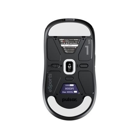 Pulsar MOUSE USB OPTICAL WRL X2 V3/ES SIZE1 BLACK PX23ES11 PULSAR