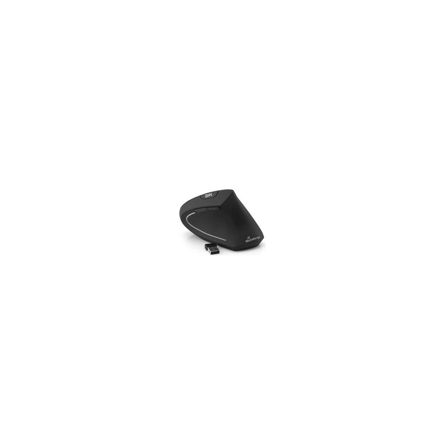 Mediarange MOUSE USB OPTICAL WRL 6-BUTTON/RIGHT BLACK MROS232 MEDIARANGE