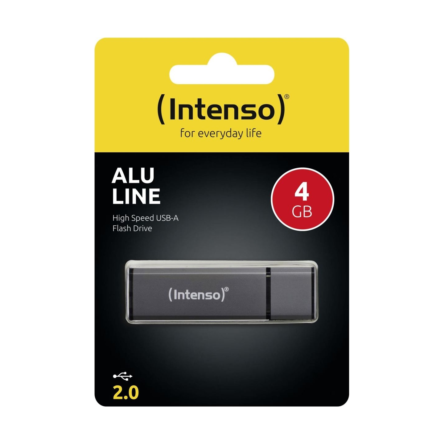 Intenso MEMORY DRIVE FLASH USB2 4GB/BLACK 3521451 INTENSO