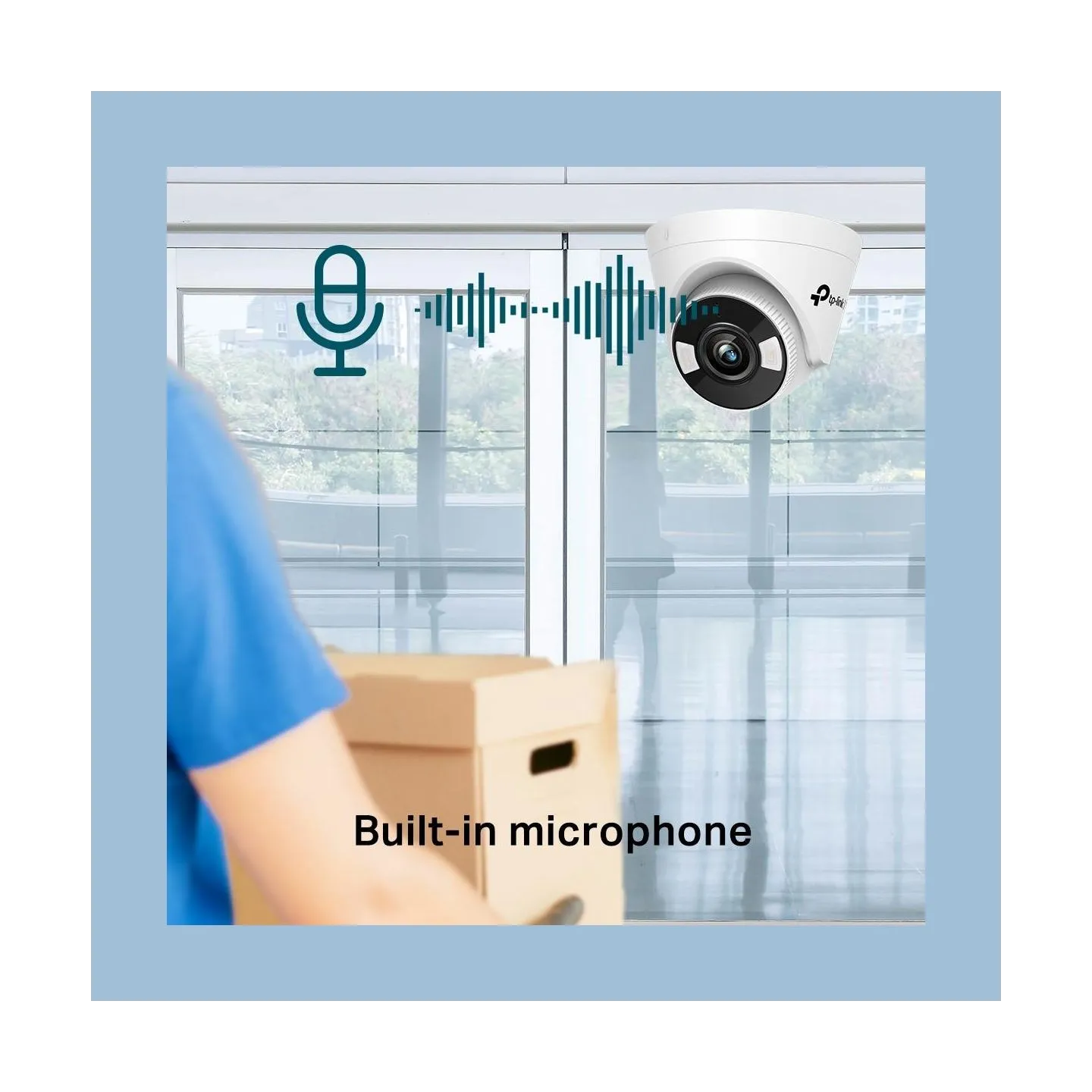 Tp-Link NET CAMERA TURRET H.264 3MP/VIGI C430(4MM) TP-LINK