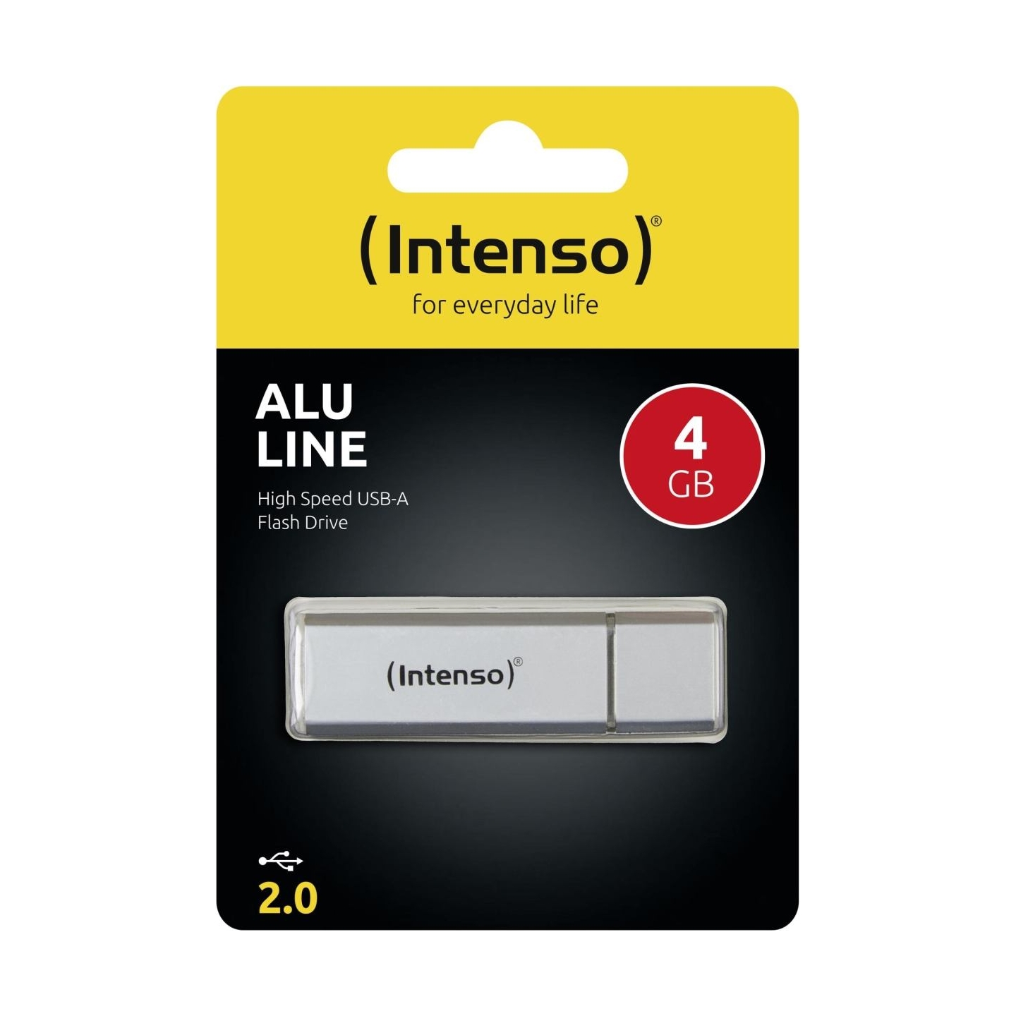 Intenso MEMORY DRIVE FLASH USB2 4GB/SILVER 3521452 INTENSO