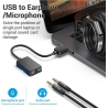 Vention SOUND CARD USB 2-PORT/0.15M CDYB0 VENTION