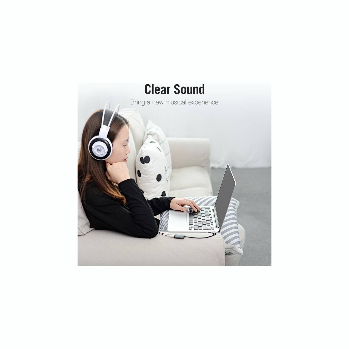 Vention SOUND CARD USB 2-PORT/0.15M CDKHB VENTION