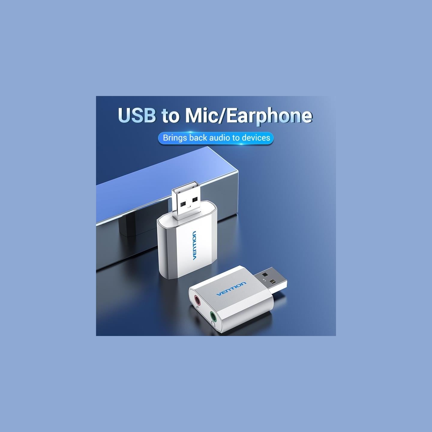 Vention SOUND CARD USB 2-PORT/VAB-S13 VENTION