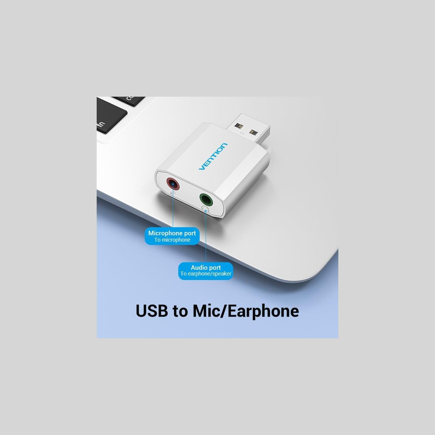 Vention SOUND CARD USB 2-PORT/VAB-S13 VENTION