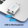 Vention SOUND CARD USB 2-PORT/VAB-S13 VENTION