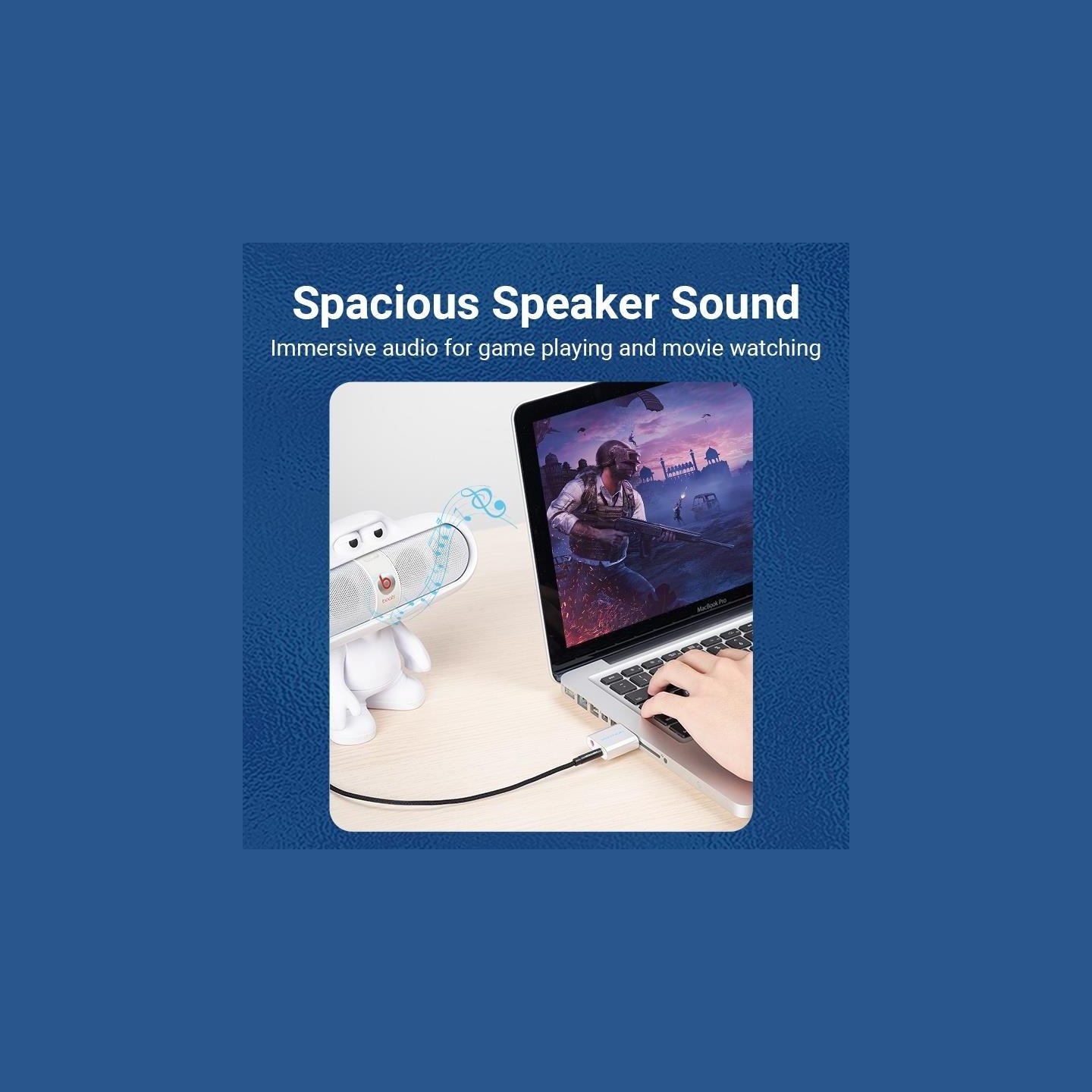 Vention SOUND CARD USB 2-PORT/VAB-S13 VENTION
