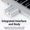 Vention SOUND CARD USB 2-PORT/VAB-S13 VENTION