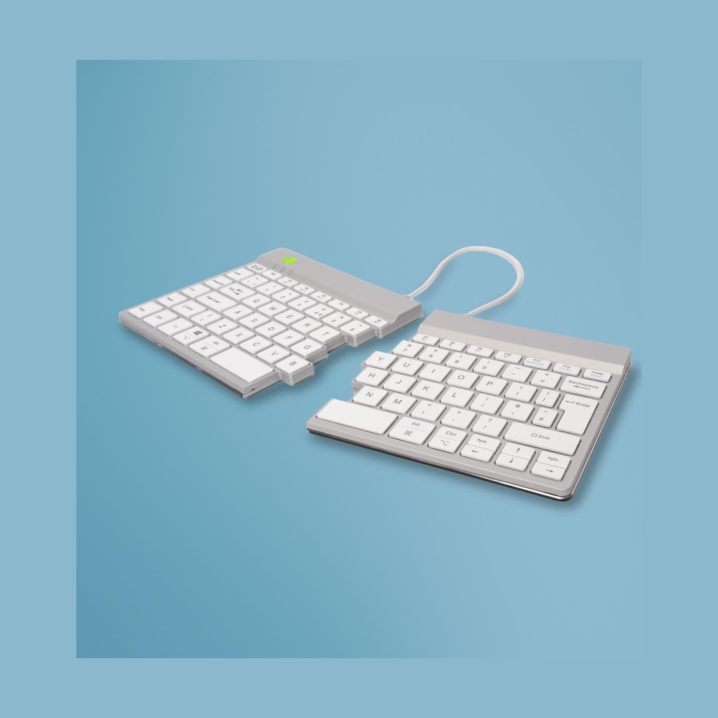 R-Go Tools KEYBOARD WRL SPLIT BREAK/WHITE RGOSBUKWLWH R-GO TOOLS