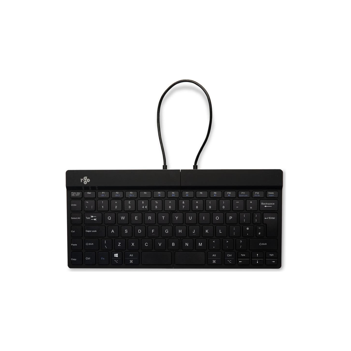 R-Go Tools KEYBOARD WRL COMPACT BREAK/BLACK RGOSBUKWLBL R-GO TOOLS