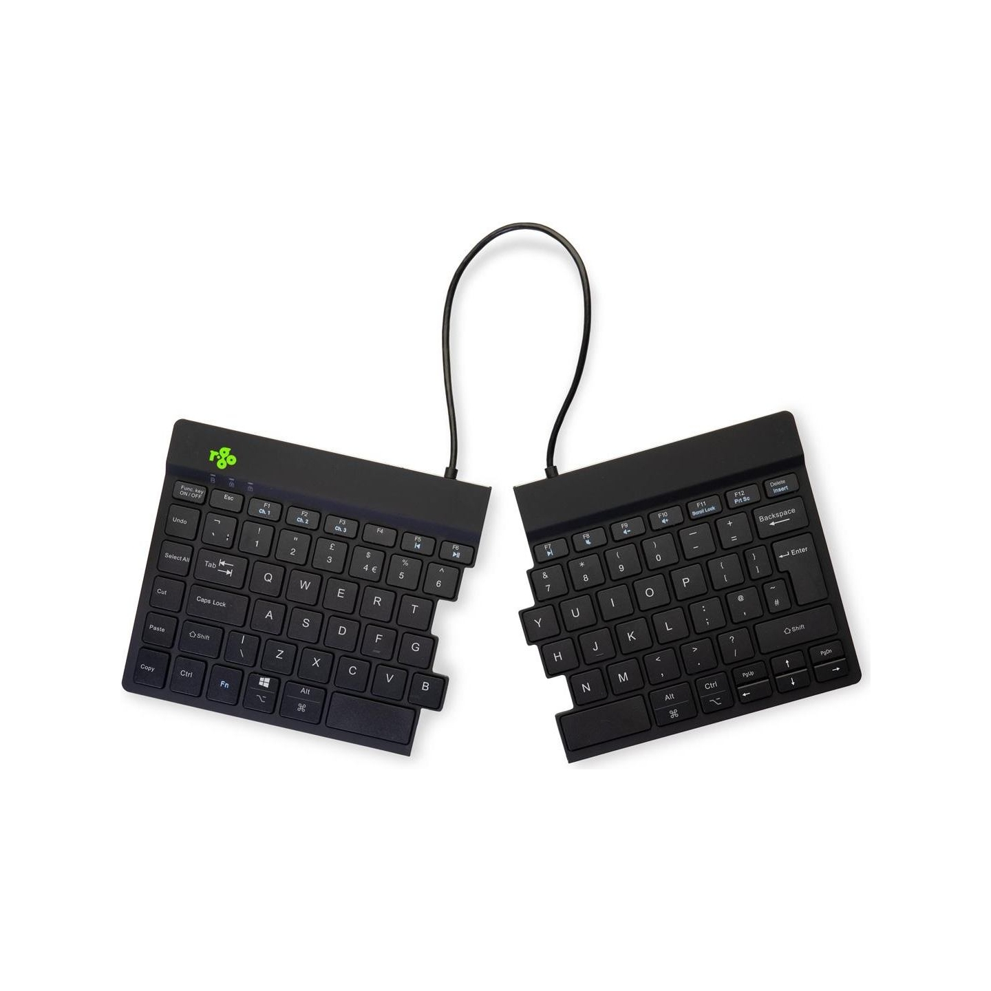 R-Go Tools KEYBOARD WRL COMPACT BREAK/BLACK RGOSBUKWLBL R-GO TOOLS