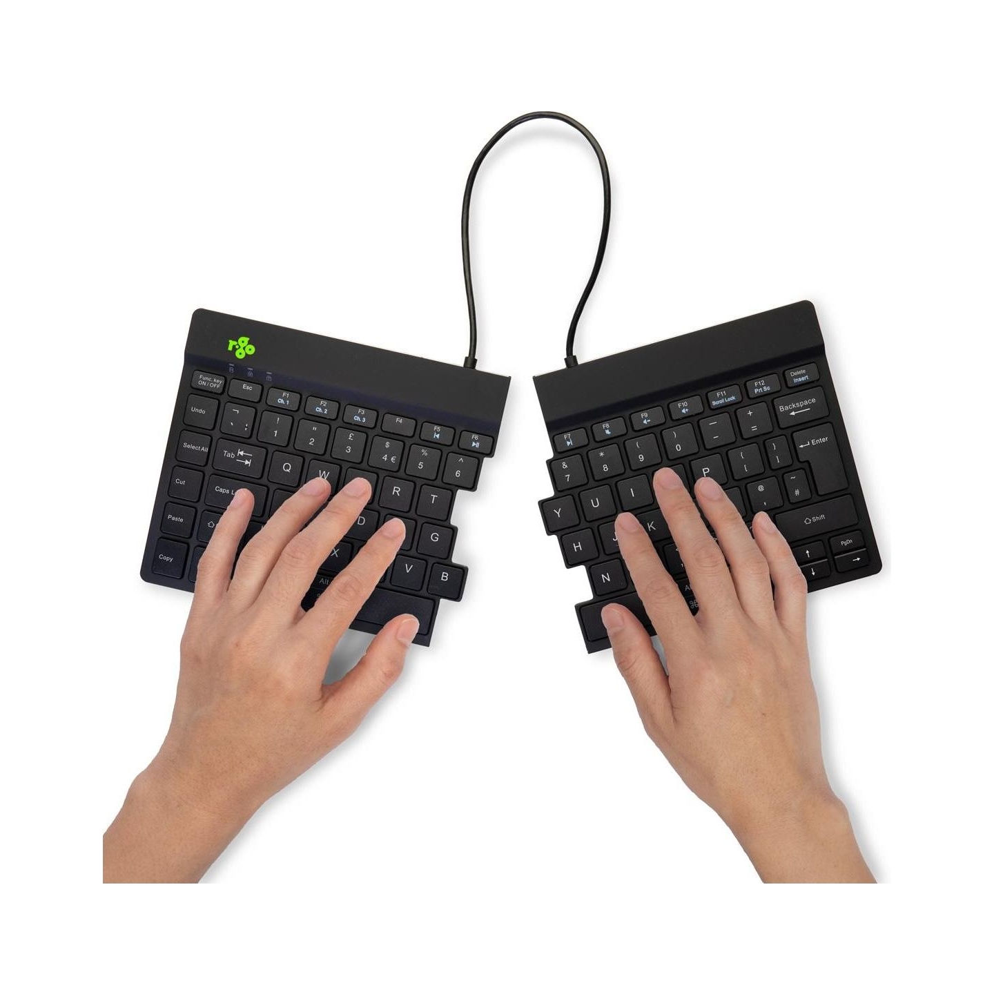 R-Go Tools KEYBOARD WRL COMPACT BREAK/BLACK RGOSBUKWLBL R-GO TOOLS