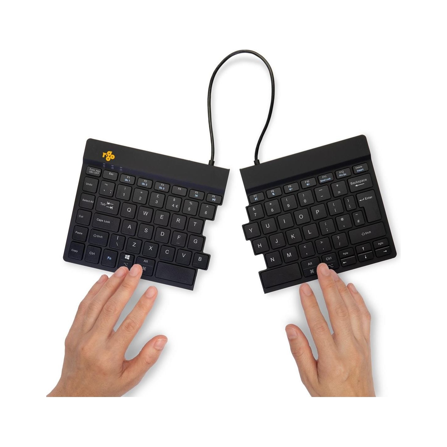 R-Go Tools KEYBOARD WRL COMPACT BREAK/BLACK RGOSBUKWLBL R-GO TOOLS