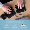 R-Go Tools KEYBOARD WRL COMPACT BREAK/BLACK RGOSBUKWLBL R-GO TOOLS
