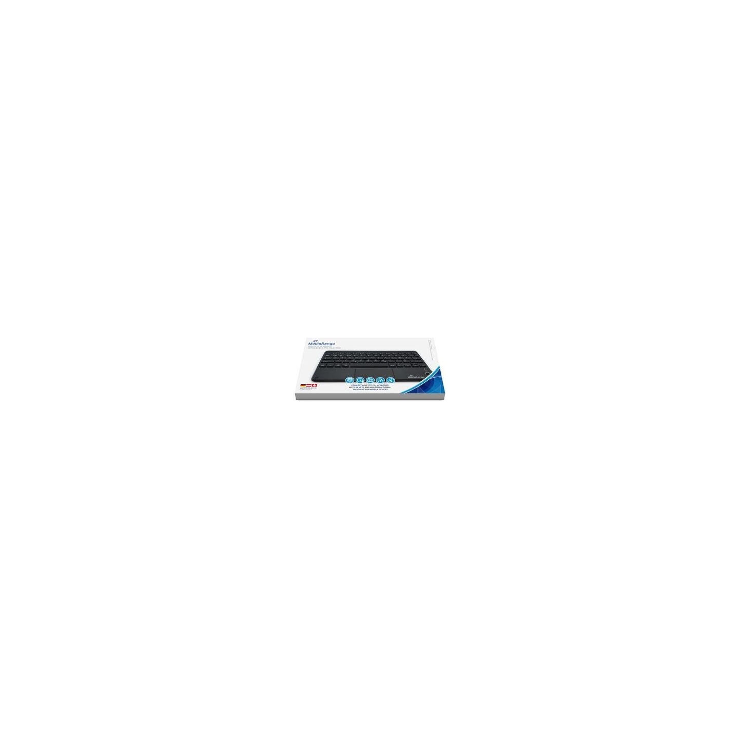Mediarange KEYBOARD WRL BLACK/DE/AT MROS130 MEDIARANGE