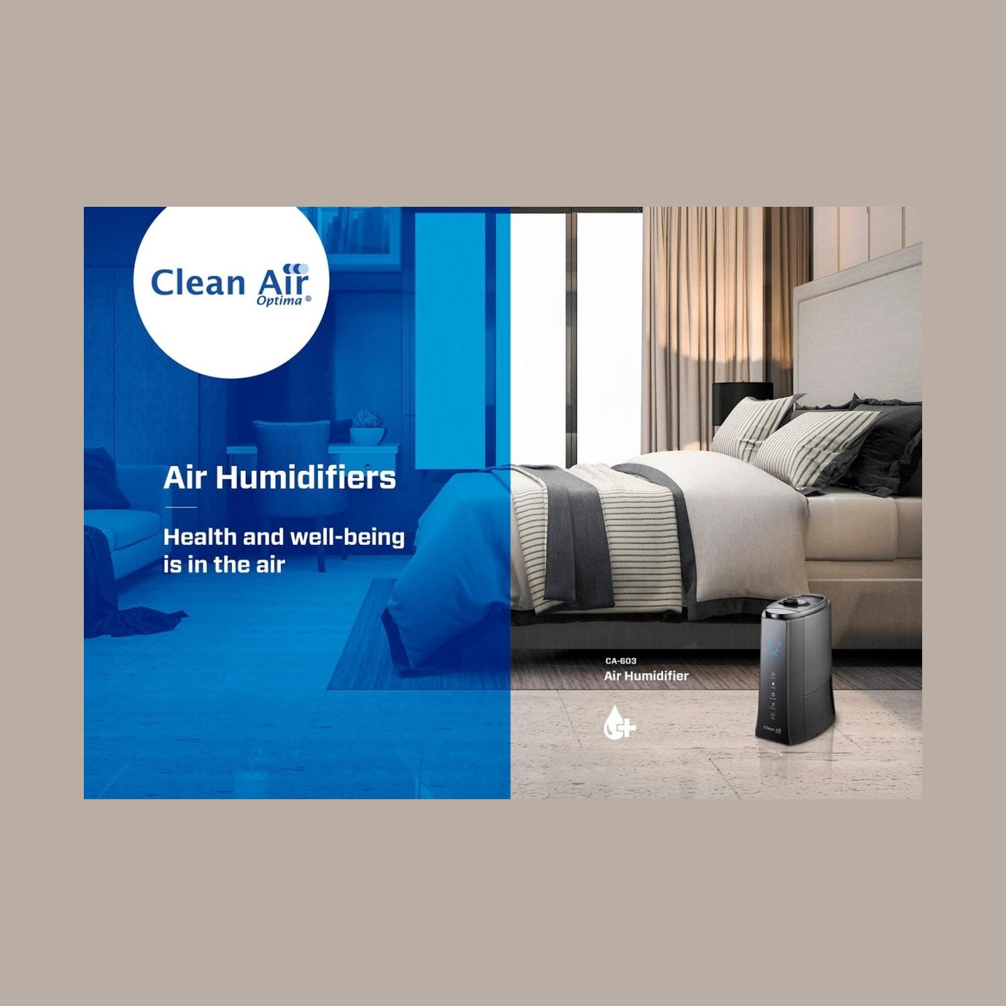 Clean Air Optima HUMIDIFIER WITH IONIZER/CA-603 CLEAN AIR OPTIMA