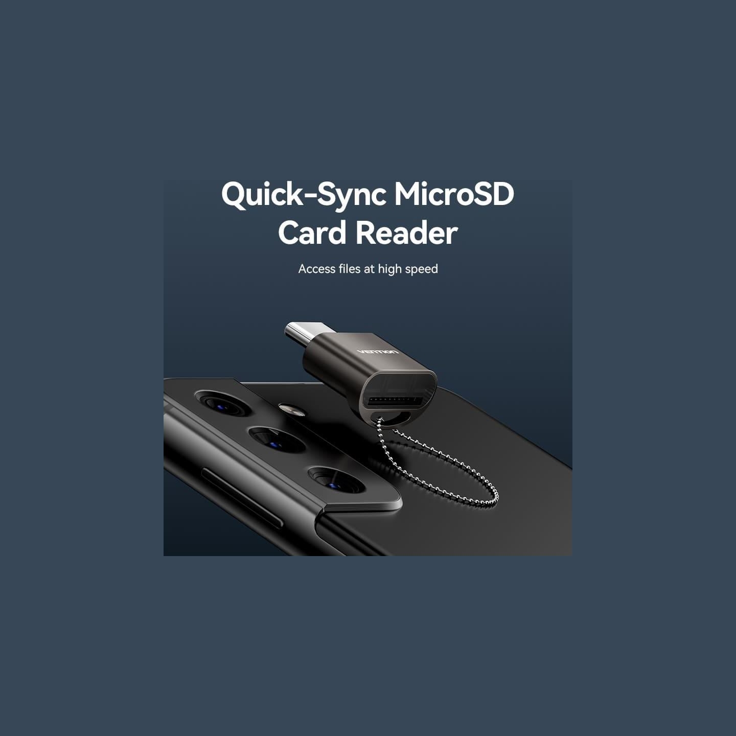 Vention MEMORY READER USB-C/MICROSD CLMH0 VENTION