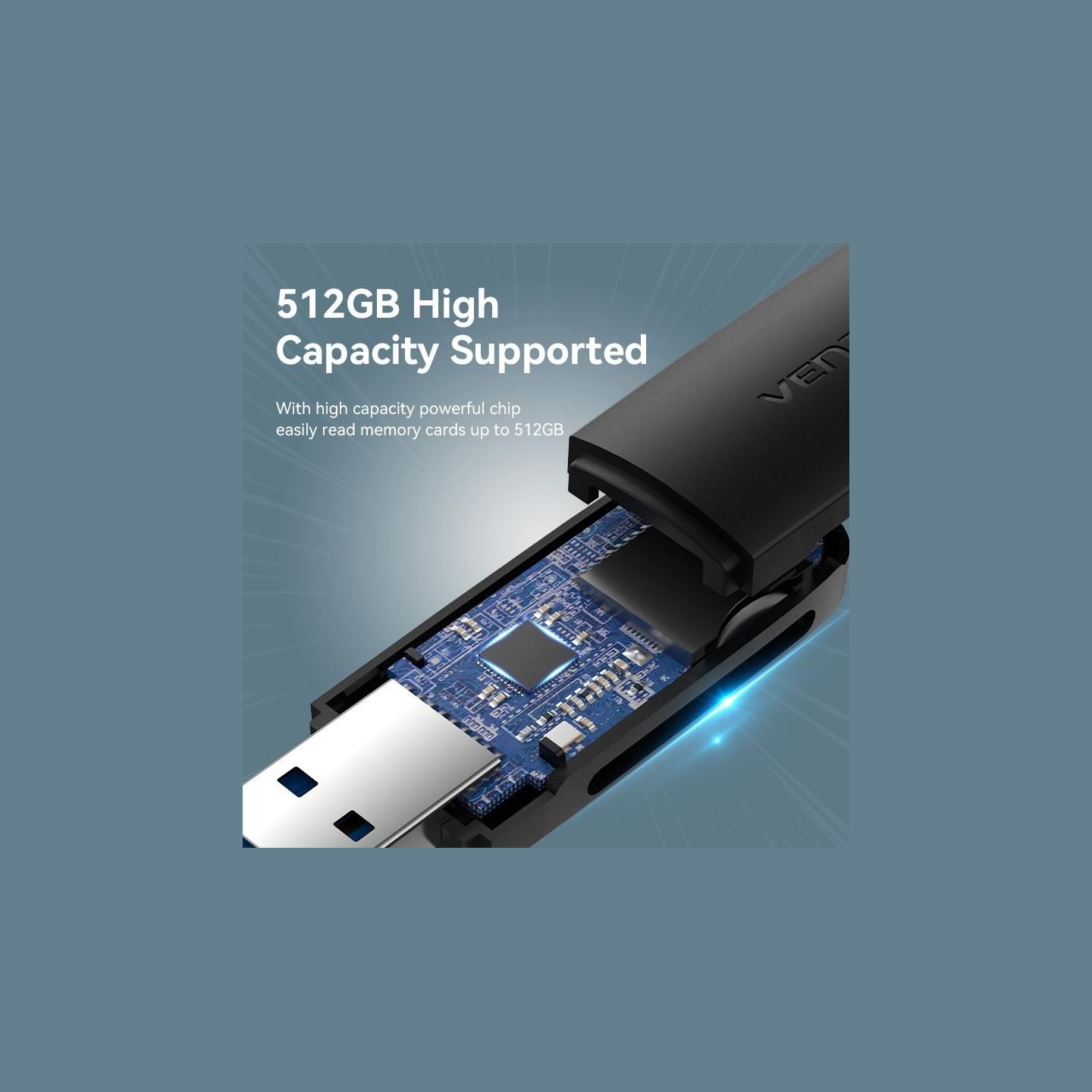 Vention MEMORY READER USB3.0/SD/TF CLGB0 VENTION