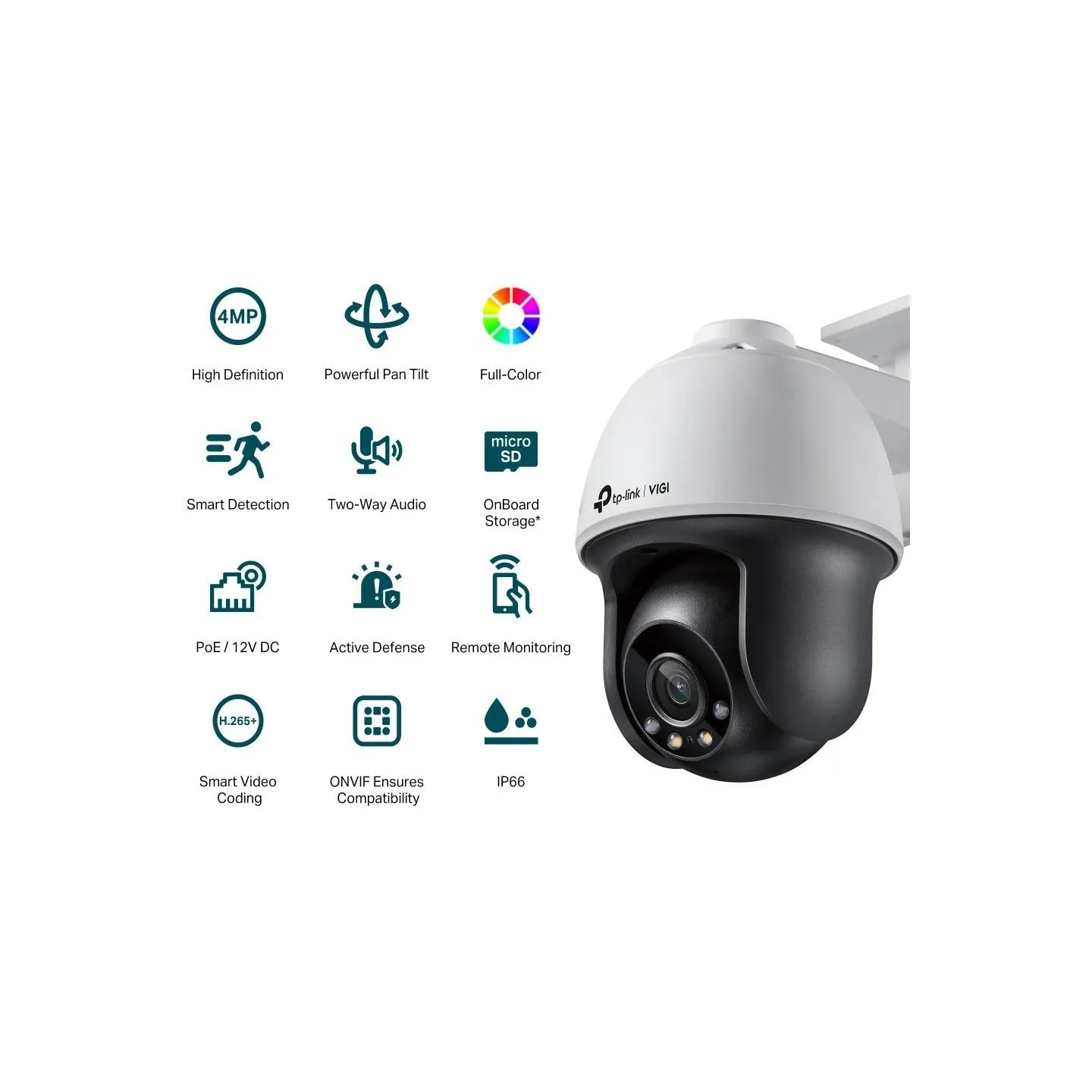 Tp-Link NET CAMERA PT 4MP IR/VIGI C540(4MM) TP-LINK