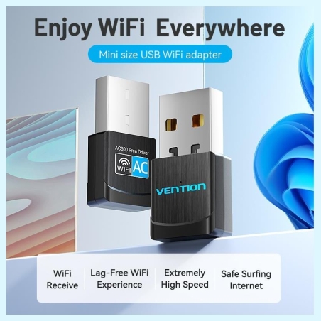 Vention WRL ADAPTER USB 2.4G/5G WI-FI/KDSB0 VENTION