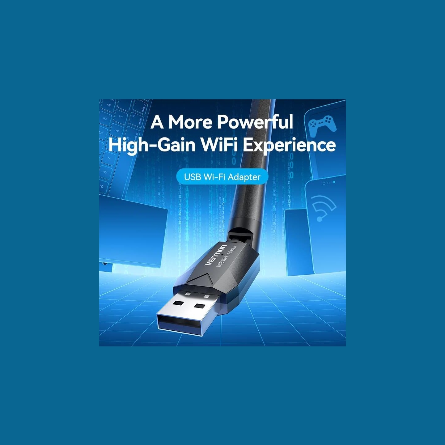 Vention WRL ADAPTER USB 650MBPS/DUAL BAND KDTB0 VENTION