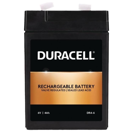 Duracell BATTERY 6V 4AH VRLA/DR4-6 DURACELL