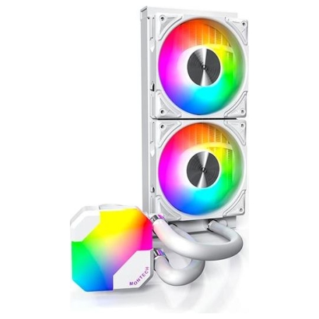 Montech CPU COOLER MULTI SOCKET WHITE/HYPERFLOW ARGB 240 (W) MONTECH