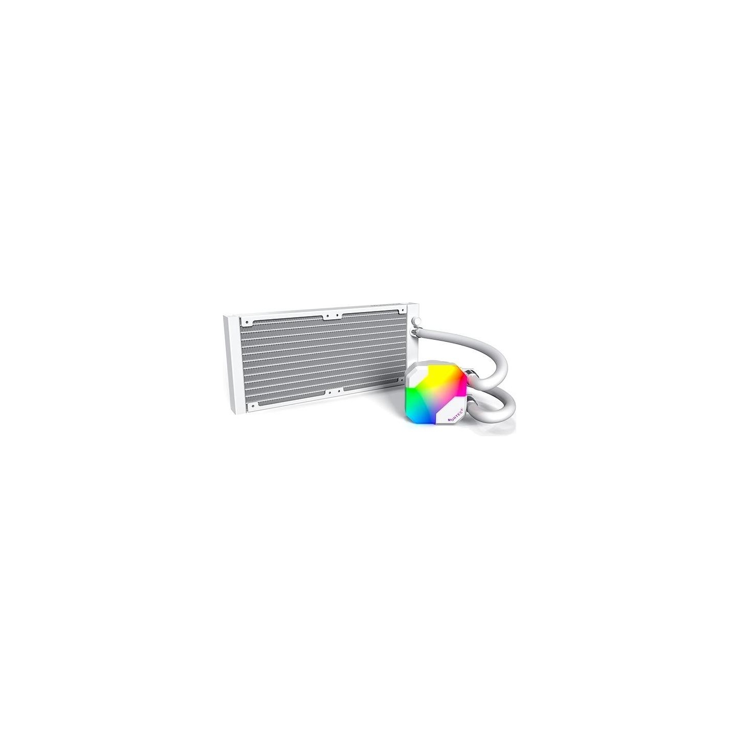 Montech CPU COOLER MULTI SOCKET WHITE/HYPERFLOW ARGB 240 (W) MONTECH