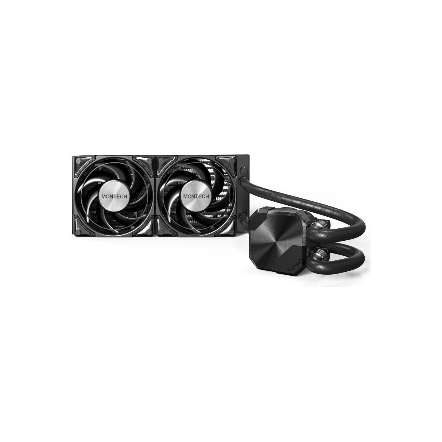 Montech CPU COOLER MULTI SOCKET BLACK/HYPERFLOW SILENT240(B) MONTECH