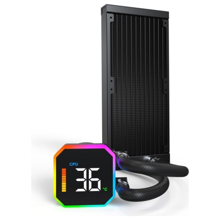 Montech CPU COOLER MULTI SOCKET BLACK/HYPERFLOW DIGITAL 240 MONTECH