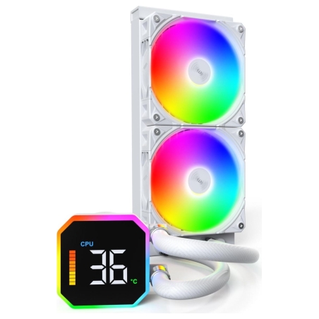 Montech CPU COOLER MULTI SOCKET WHITE/HYPERFLOW DIGITAL 240 MONTECH