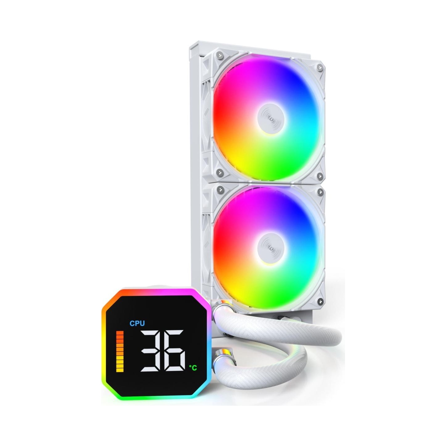 Montech CPU COOLER MULTI SOCKET WHITE/HYPERFLOW DIGITAL 240 MONTECH