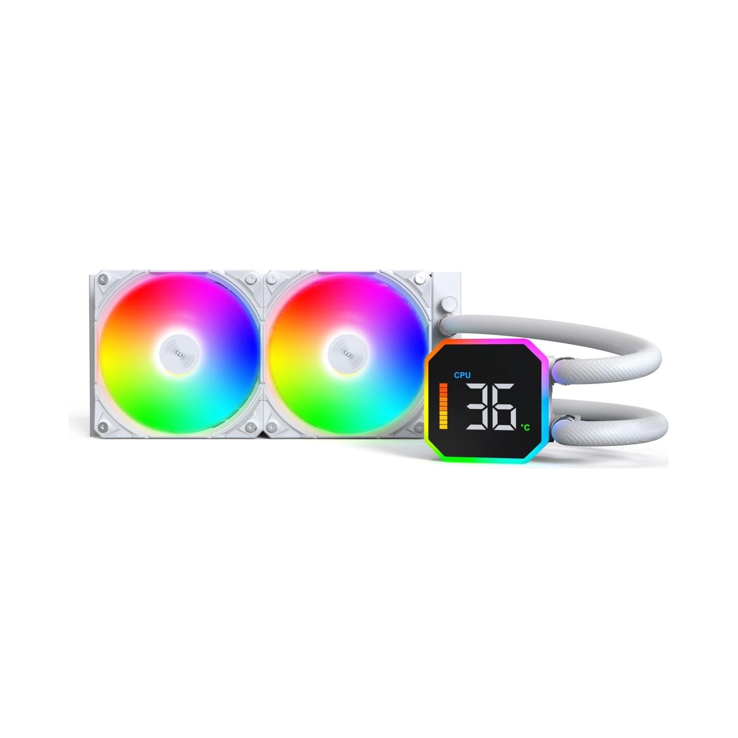 Montech CPU COOLER MULTI SOCKET WHITE/HYPERFLOW DIGITAL 240 MONTECH