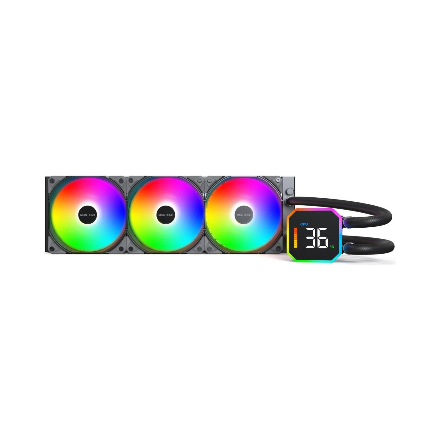 Montech CPU COOLER MULTI SOCKET BLACK/HYPERFLOW DIGITAL 360 MONTECH