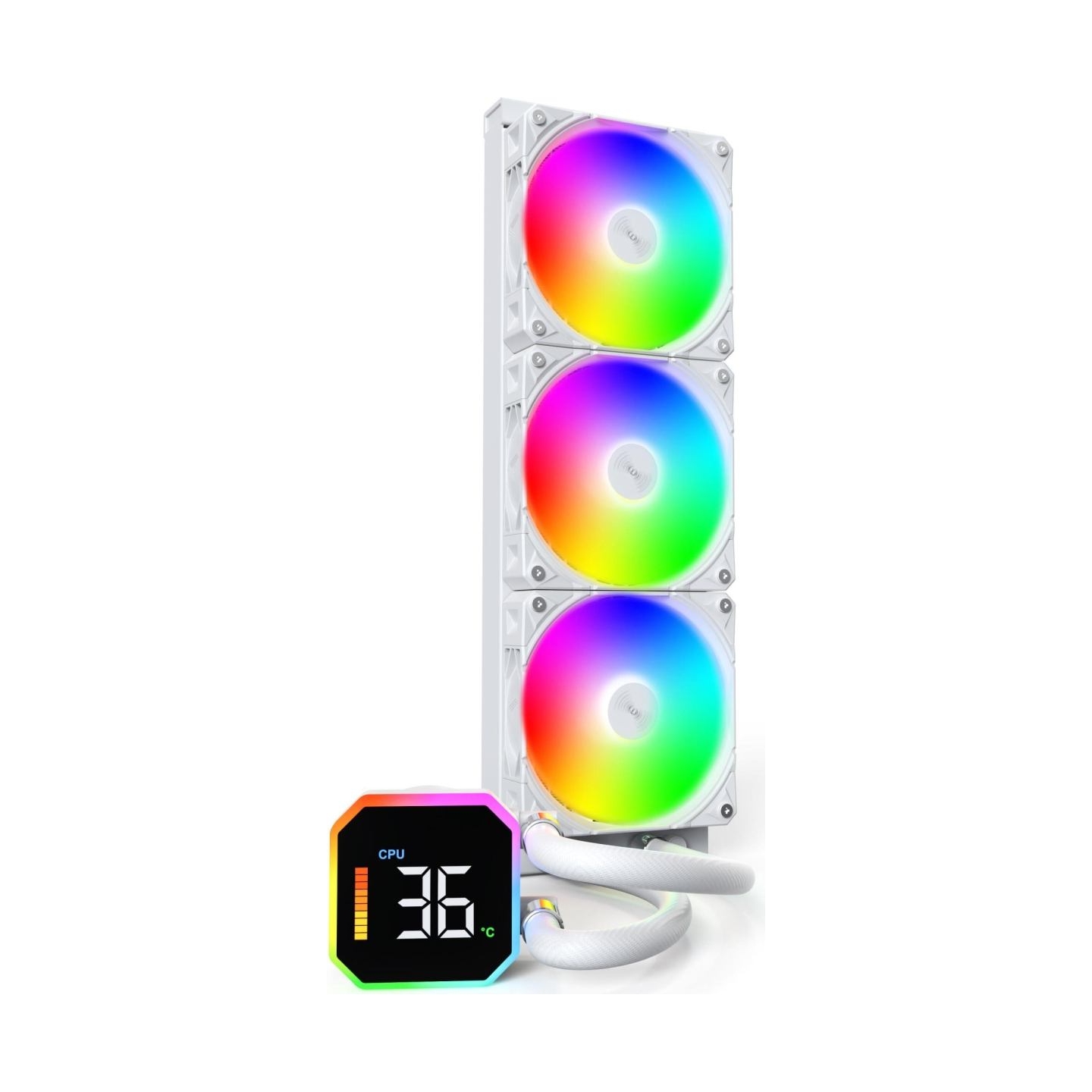 Montech CPU COOLER MULTI SOCKET WHITE/HYPERFLOW DIGITAL 360 MONTECH