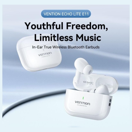 Vention HEADSET WRL ECHO LITE E11/WHITE NBVW0 VENTION