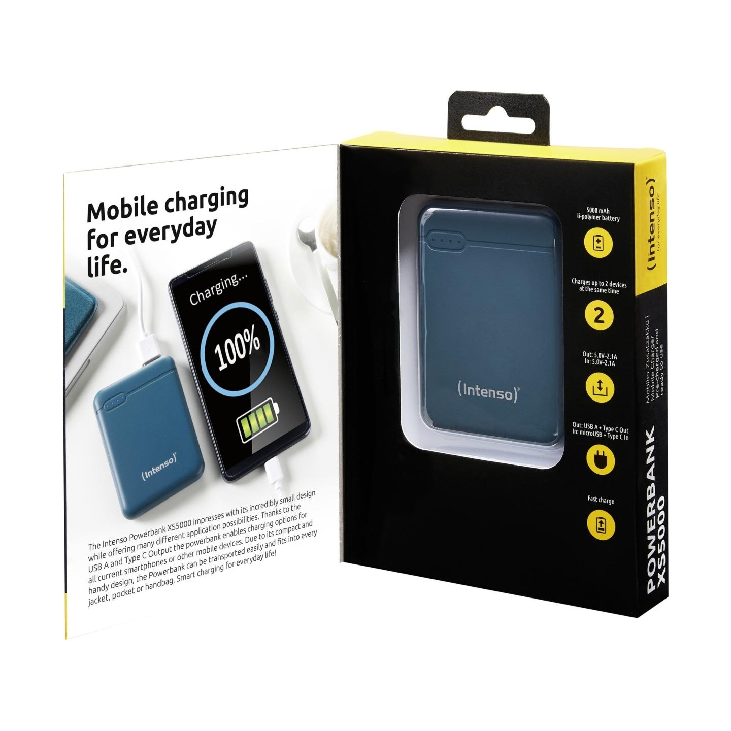 Intenso POWER BANK USB 5000MAH/7313527 INTENSO