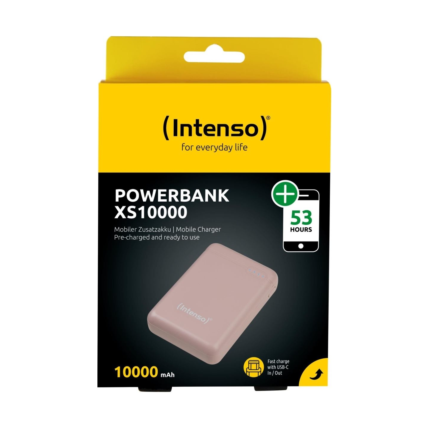Intenso POWER BANK USB 10000MAH/ROSE 7313533 INTENSO